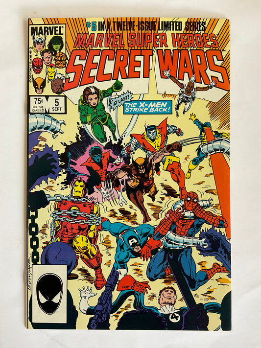 Marvel Super Heroes Secret War #5