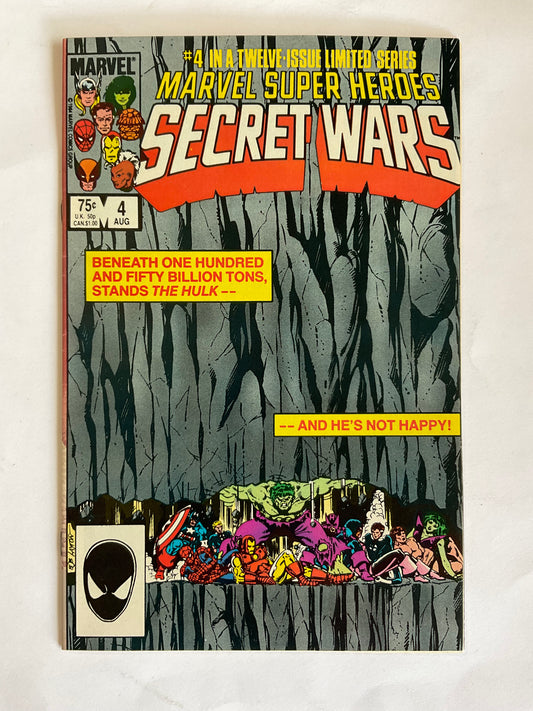 Marvel Super Heroes Secret War #4