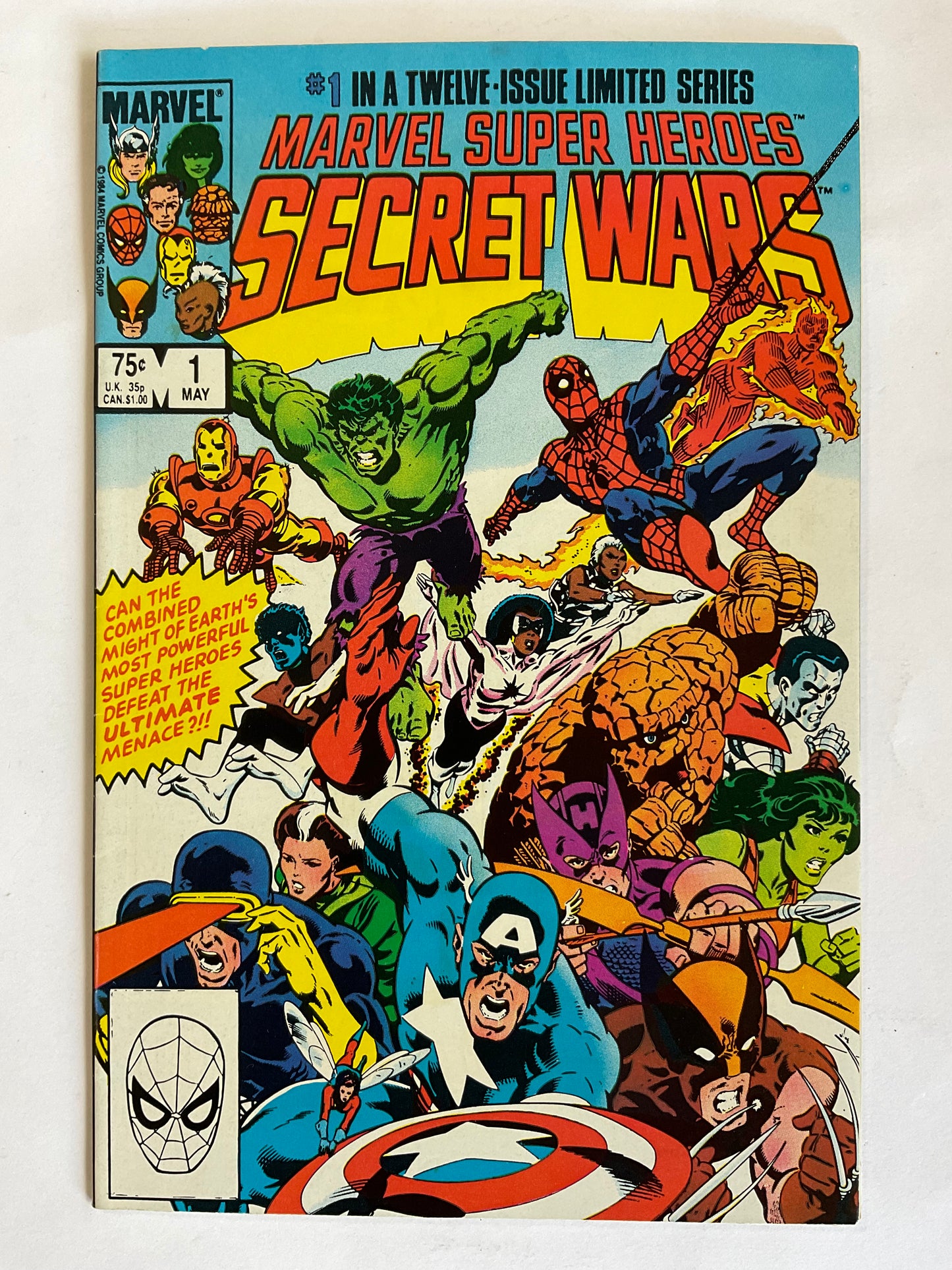 Marvel Super Heroes Secret War #1 (good condition)