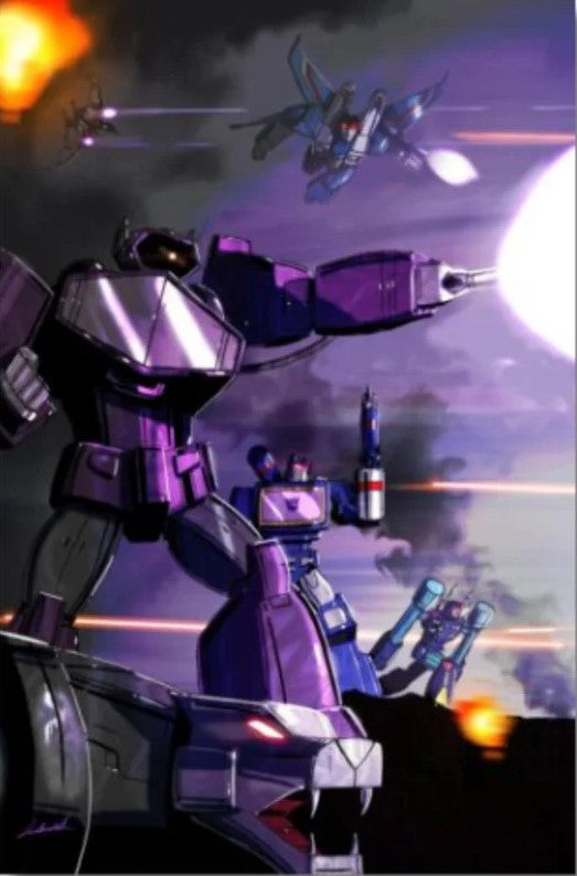 Transformers #11 Top Shelf Comic Livio Ramondelli Decepticon Connecting Virgin Variant