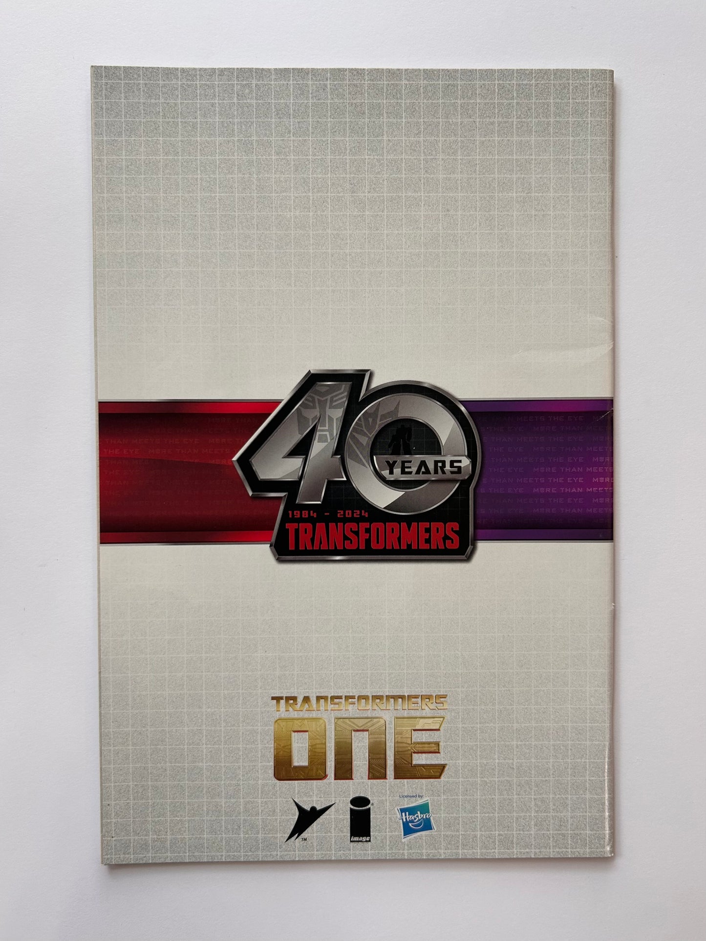 Transformers #1 40th Anniv Reprint