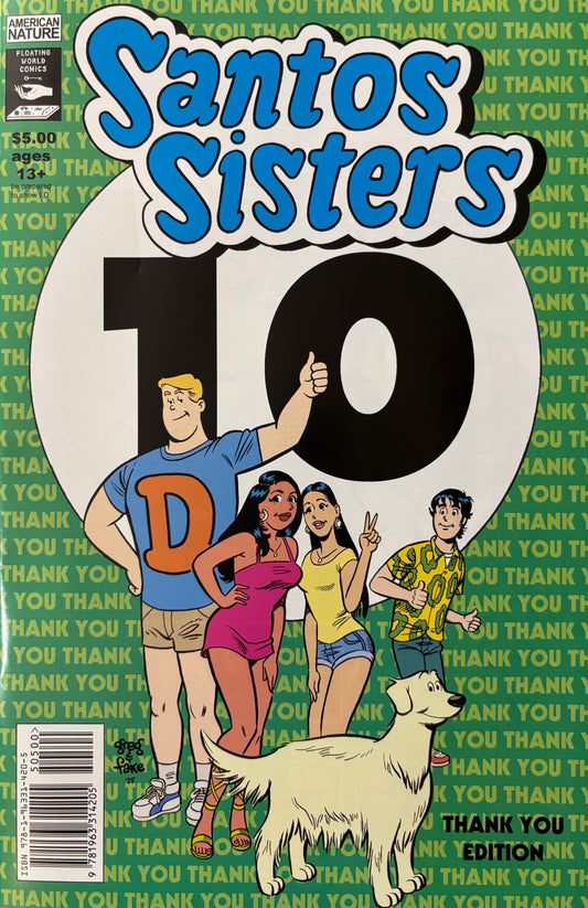 Santos Sisters #10 Cover B Thank You Edition