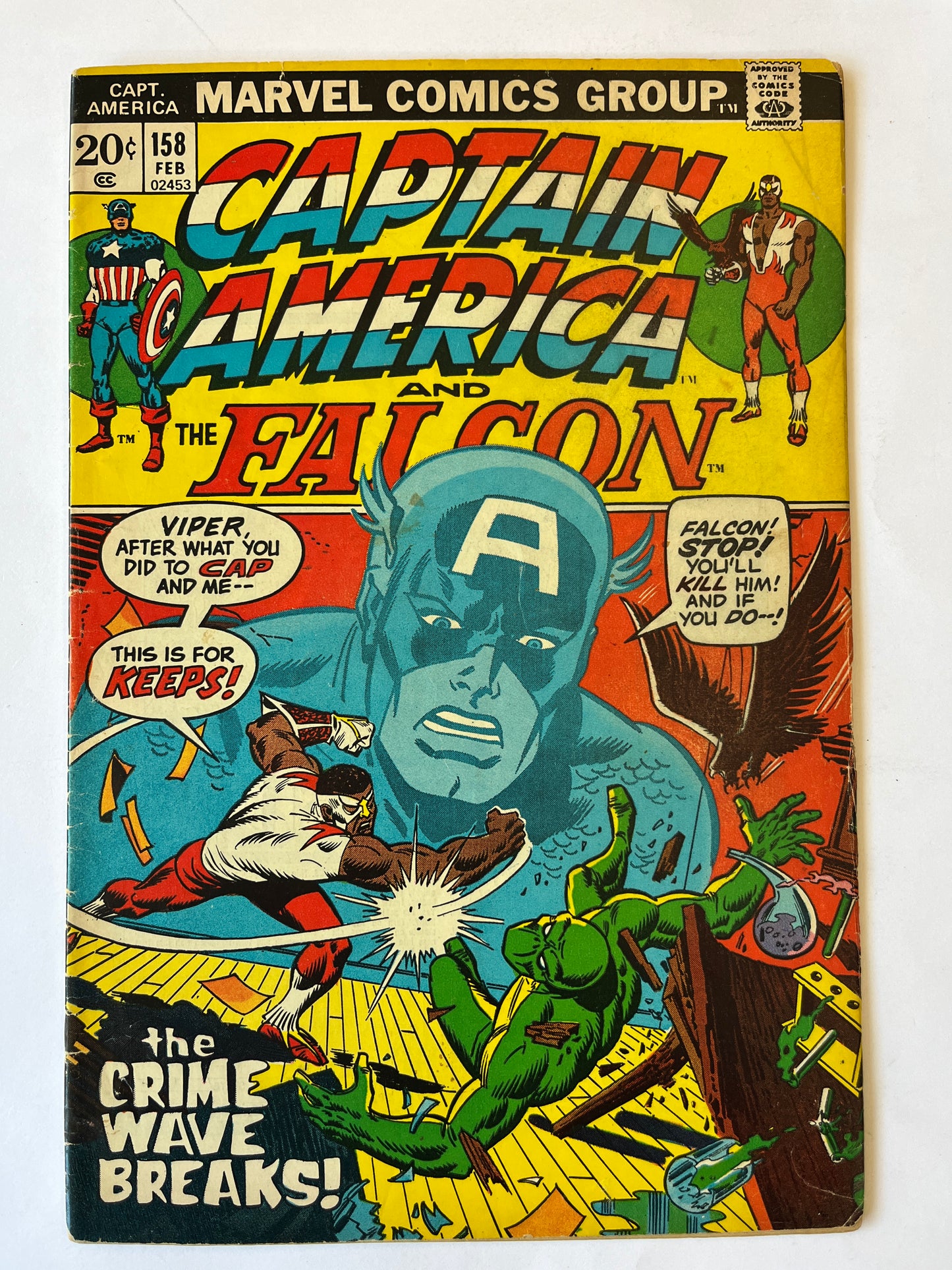 Captain America and The Falcon #158