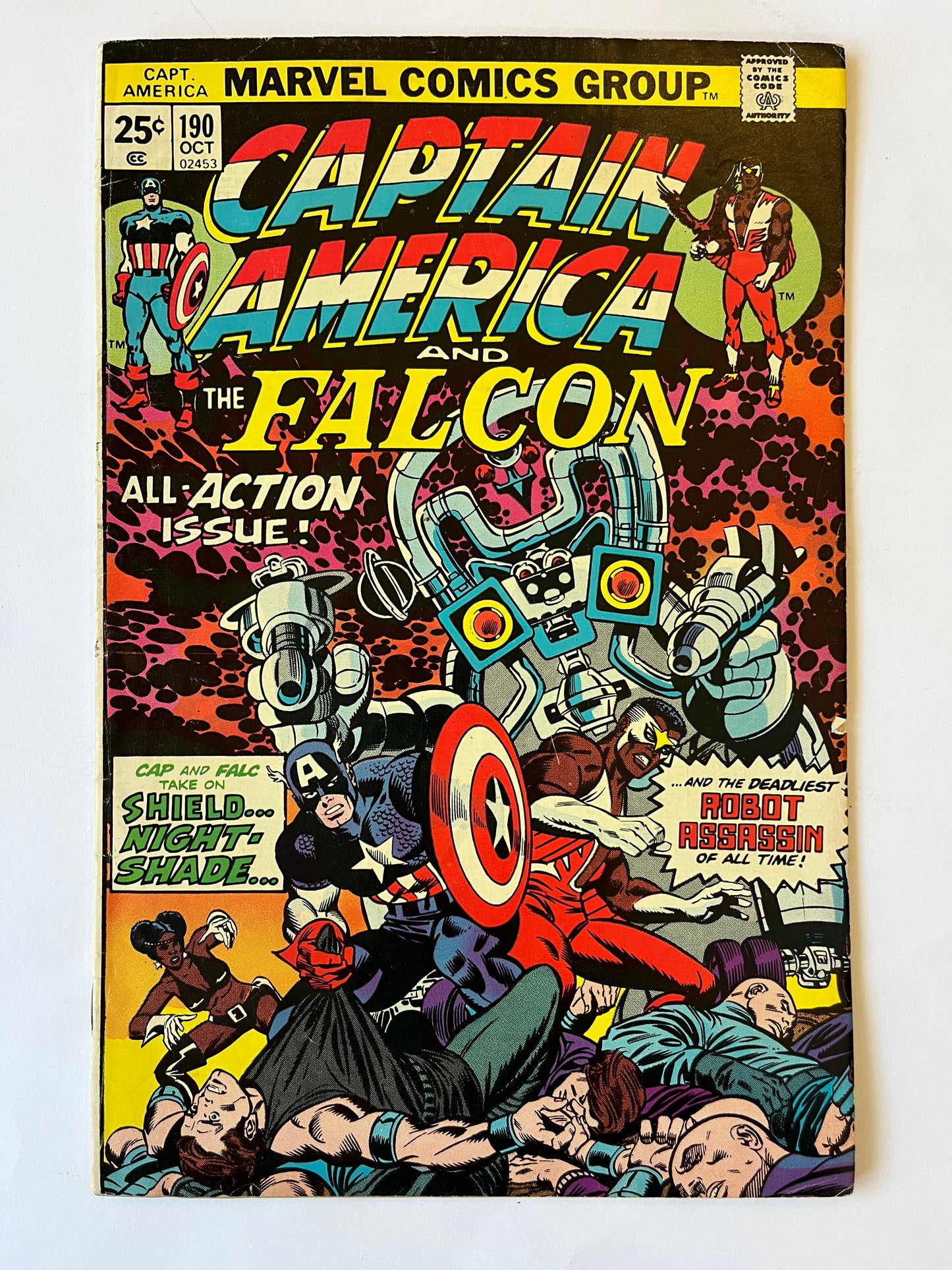 Captain America and The Falcon #190