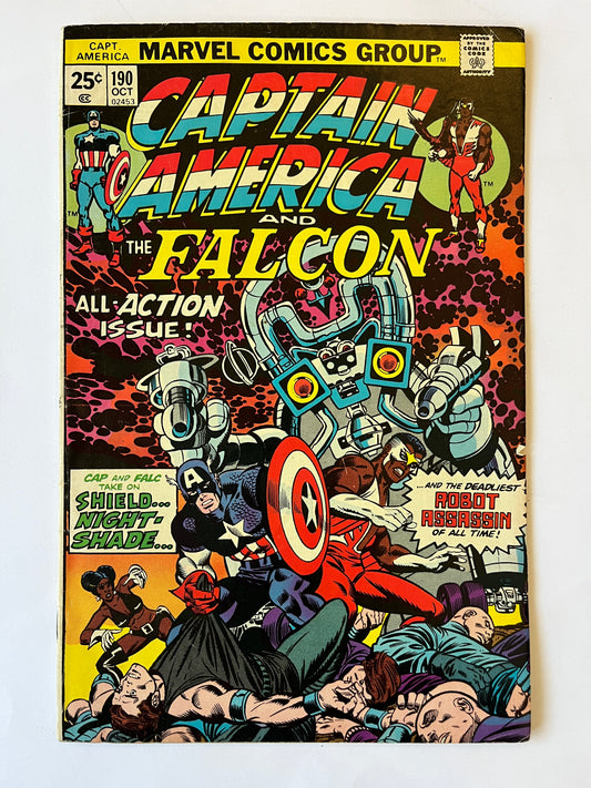 Captain America and The Falcon #190