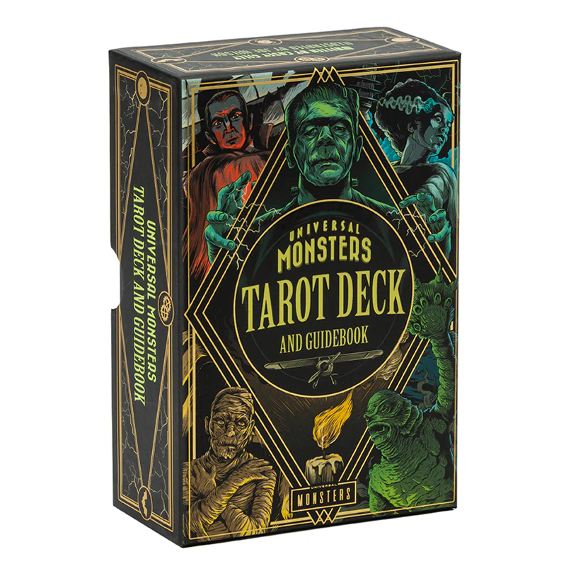 Universal Monsters Tarot Deck and Guildebook