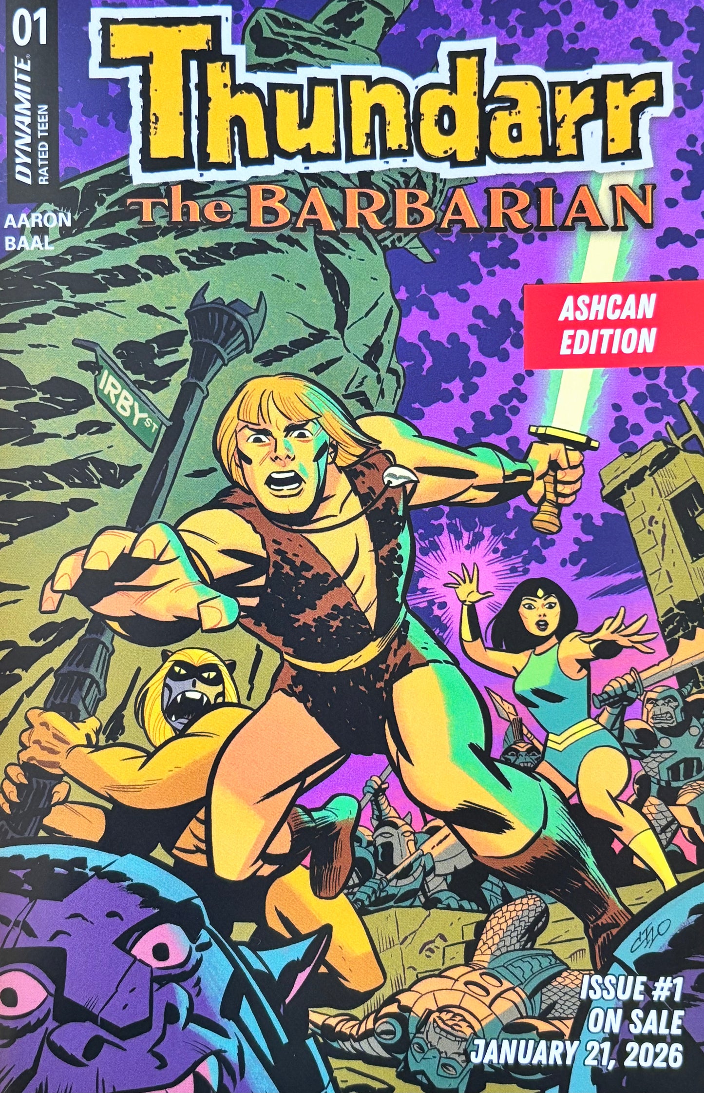 Thundarr the Barbarian #1 Promotional Ashcan