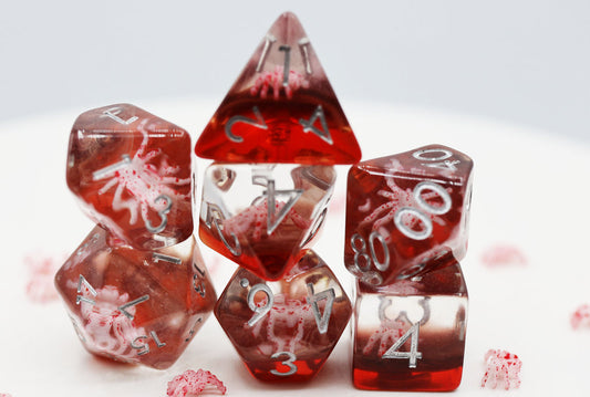 Ghost Spider RPG Dice Set