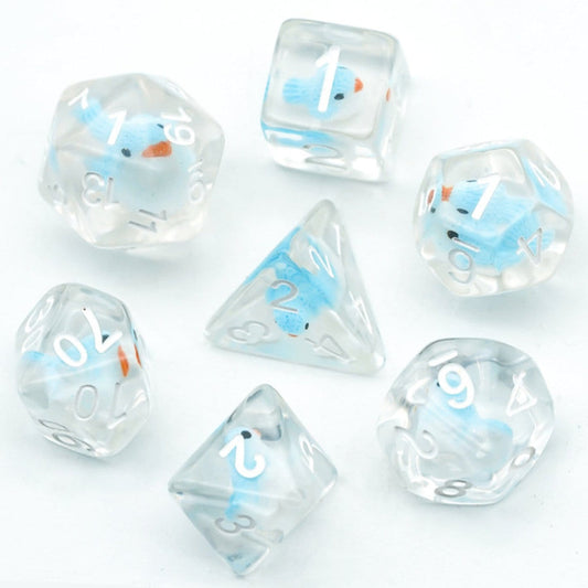 Blue Bird RPG Dice Set
