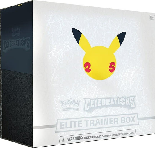 Pokemon 25th Anniversary Celebrations Elite Trainer Box