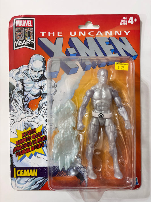 Marvel Legends X-Men Retro Collection: Iceman Figure (2019)