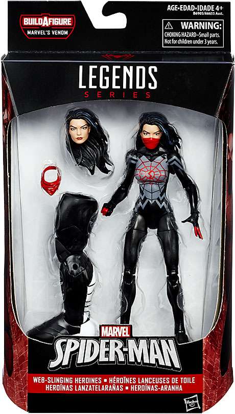 Marvel Legends Series Spider-Man: Web-Slinging Heroines SILK