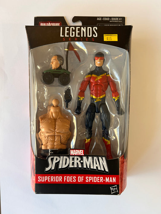 Marvel Legends Series Spider-Man: Superior Foes of Spider-Man SPEED DEMON INCOMPLETE