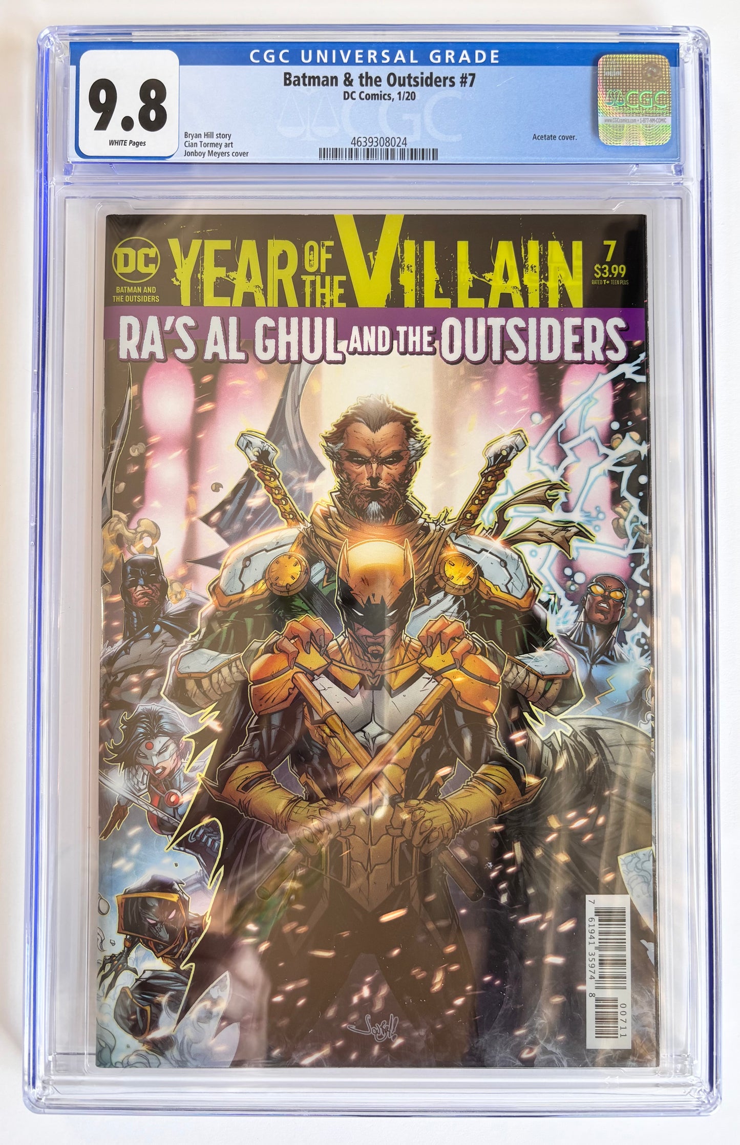 Batman & The Outsiders (2020) #7 CGC Graded 9.8