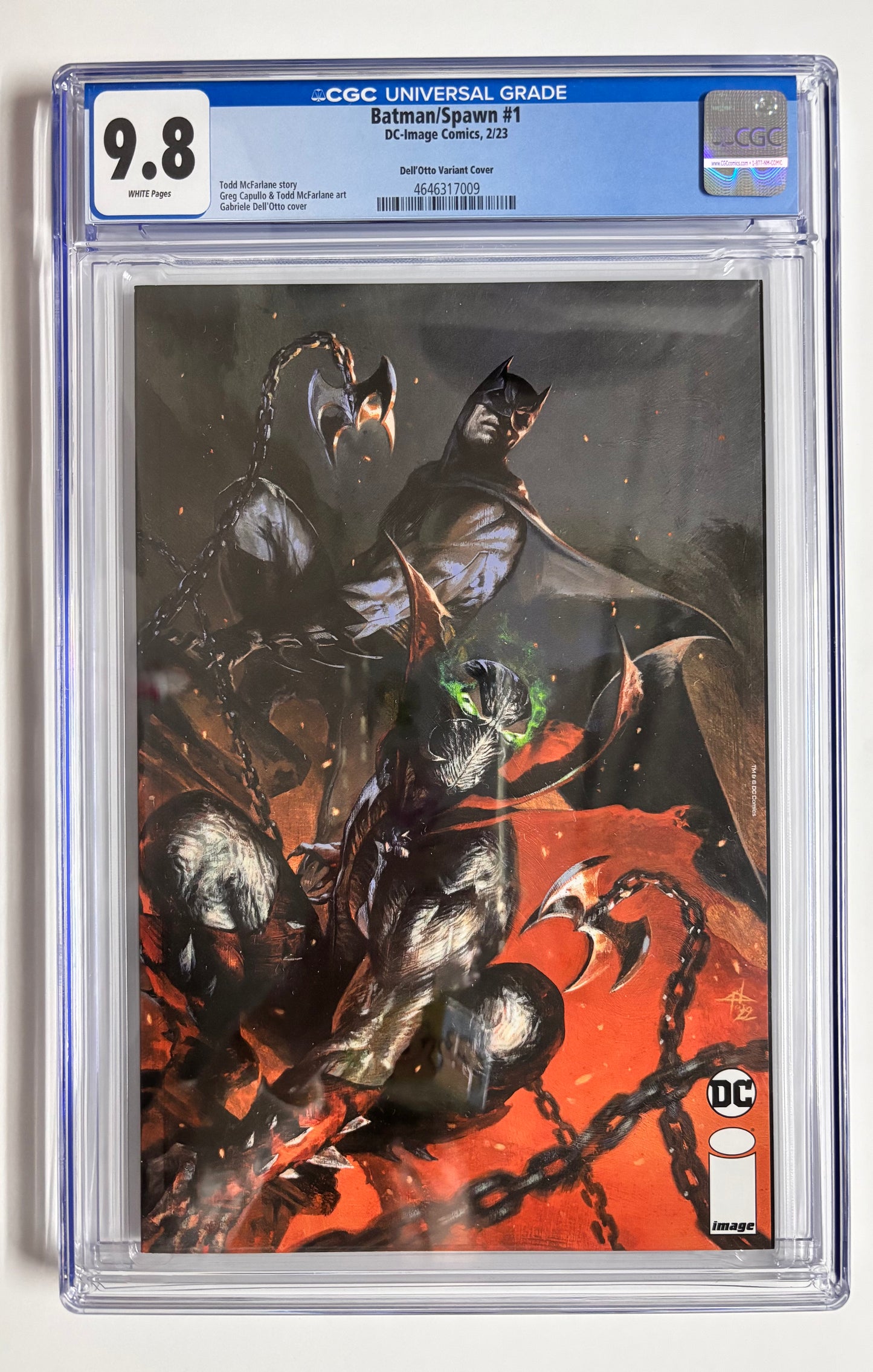 Batman Spawn (2023) #1 Cvr C CGC Graded 9.8