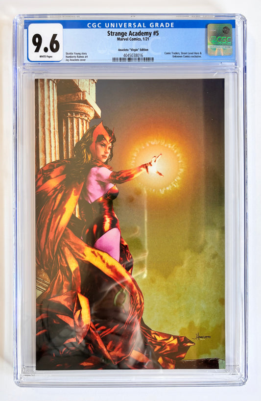 Strange Academy (2021) #5 Anacleto Virgin Variant CGC Graded 9.6