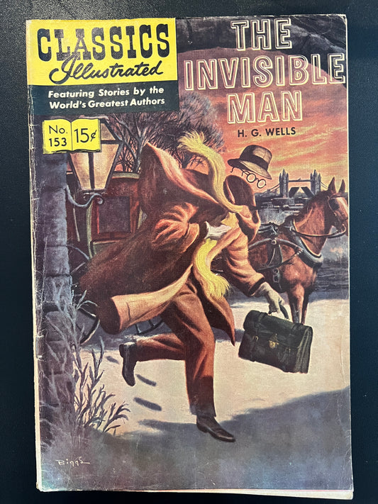 Classics Illustrated #153: The Invisible Man