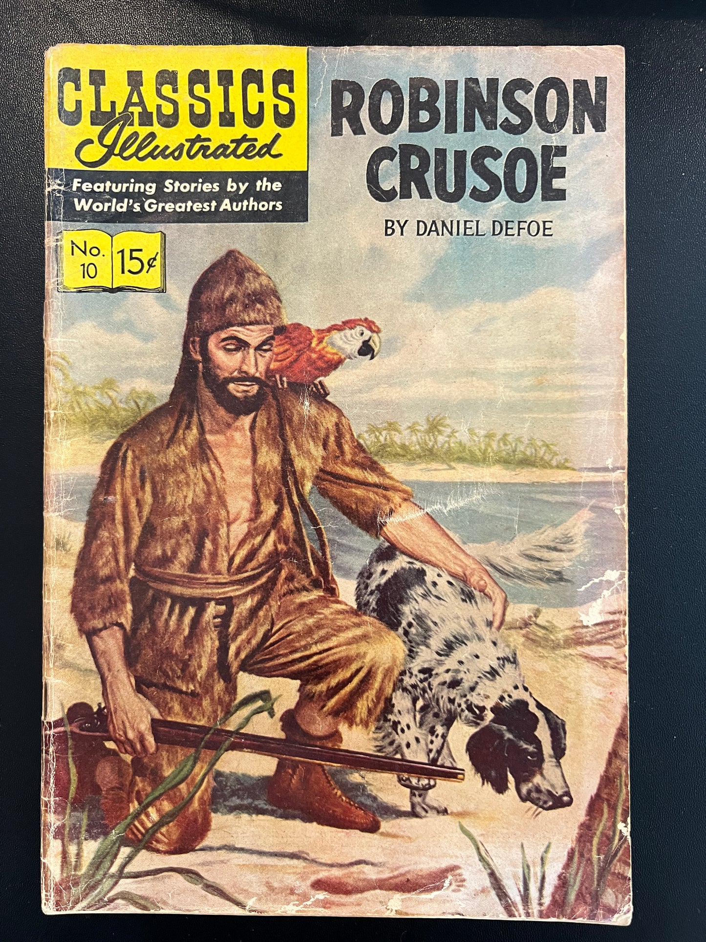 Classics Illustrated #10 Robinson Curusoe