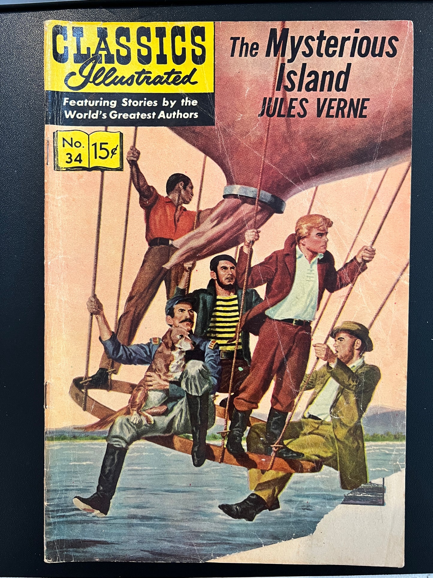 Classics Illustrated #34 The Mysterious Island