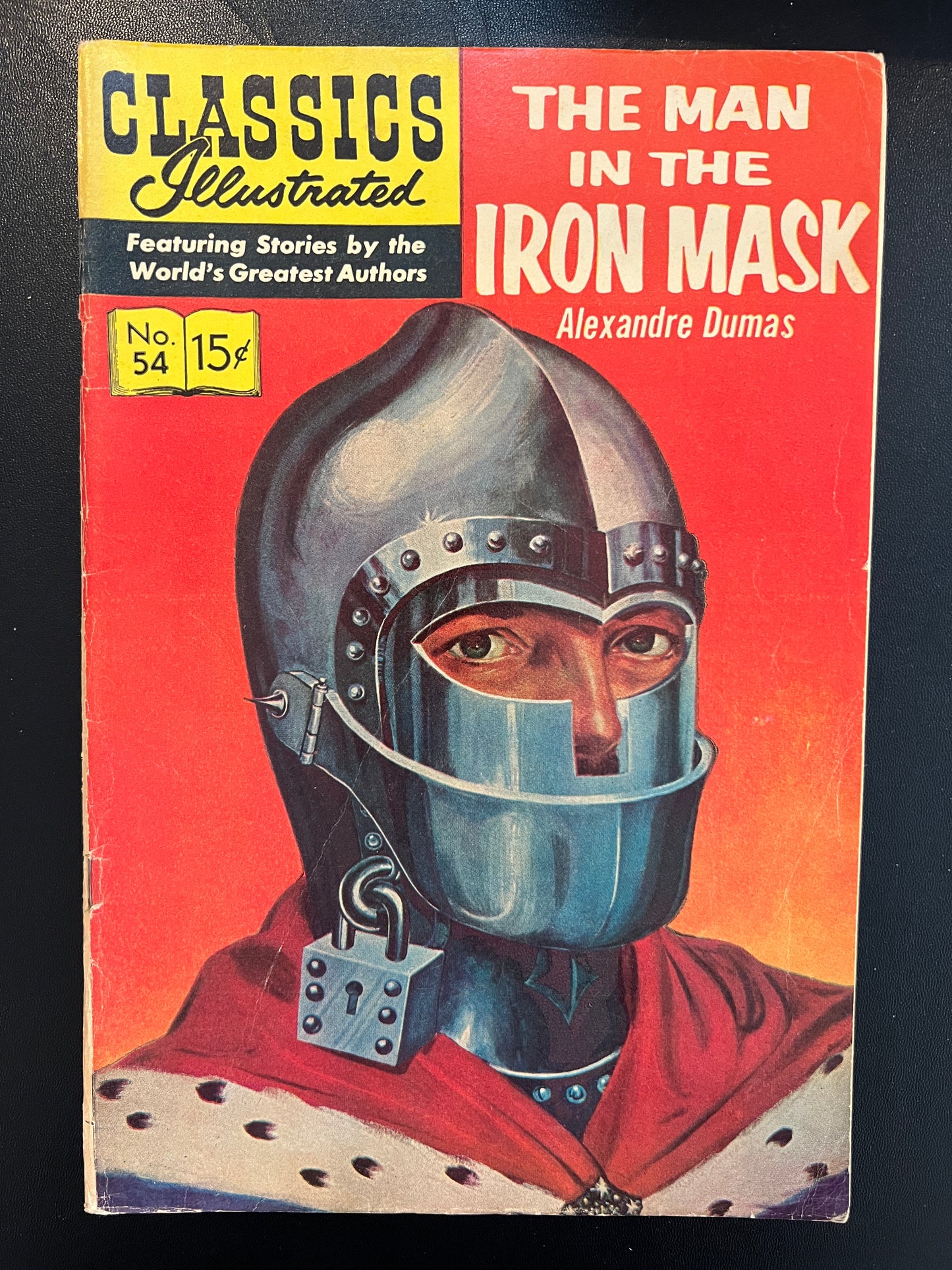 Classics Illustrated #54 the Man in the Iron Mask