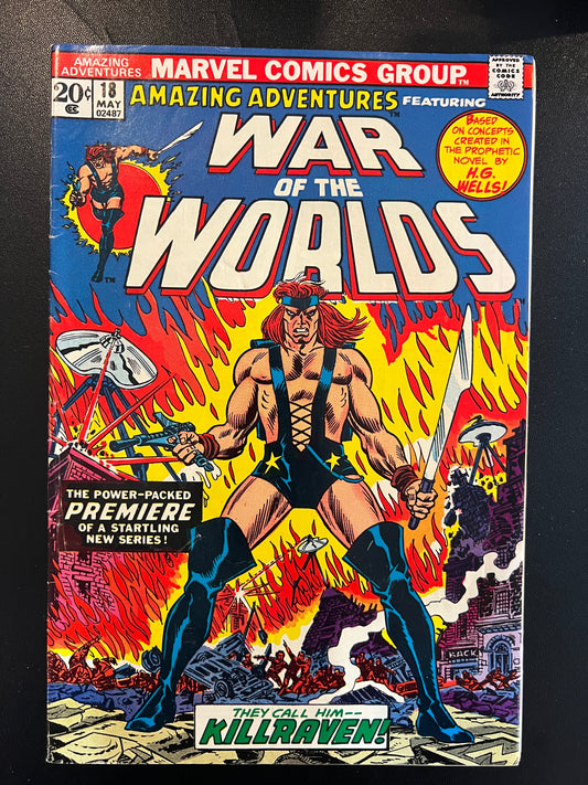 Amazing Adventures Featuring the War of the Worlds #18