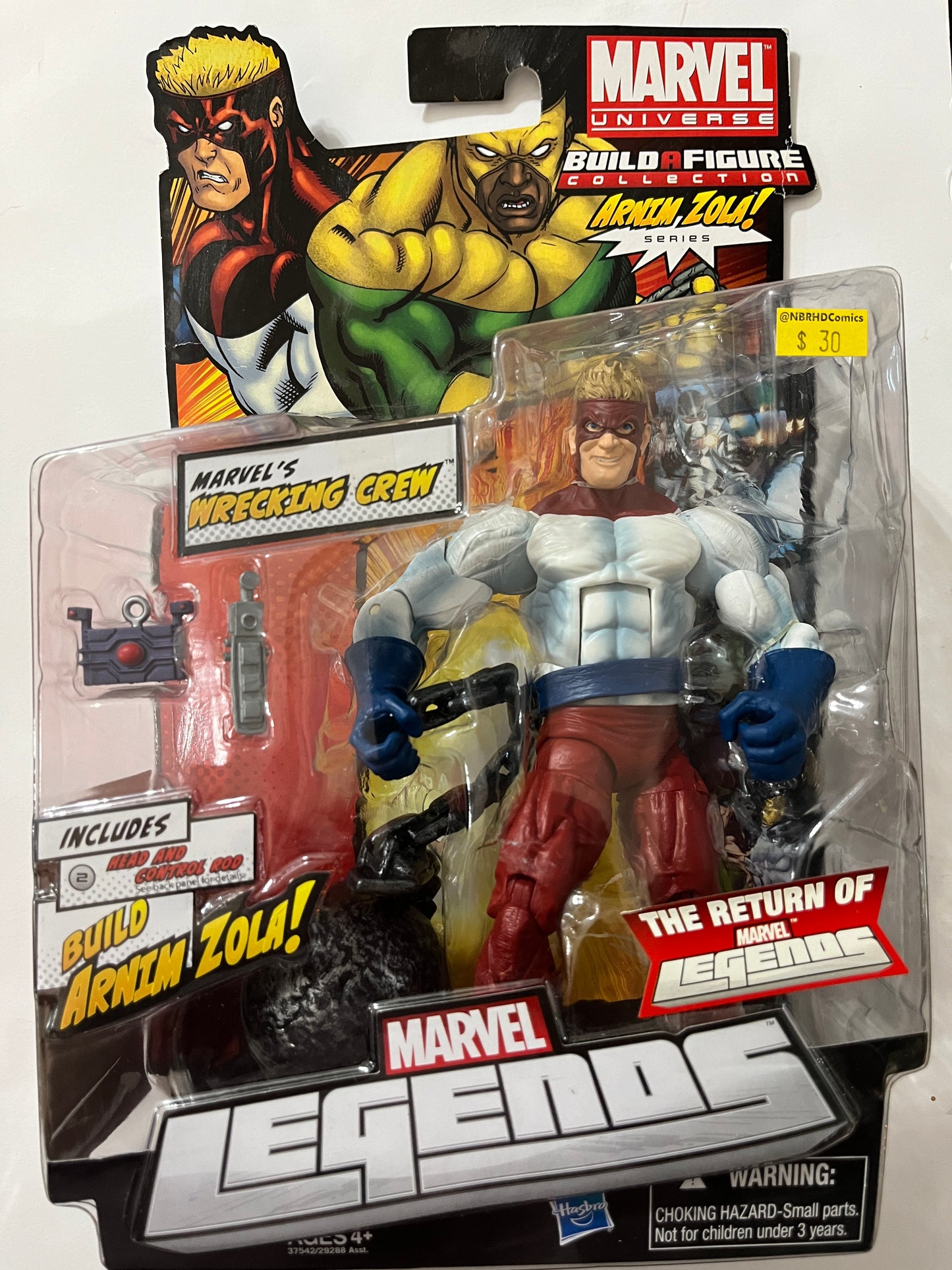 Marvel Legends Arnim Zola Series: Wrecking Crew Piledriver Figure