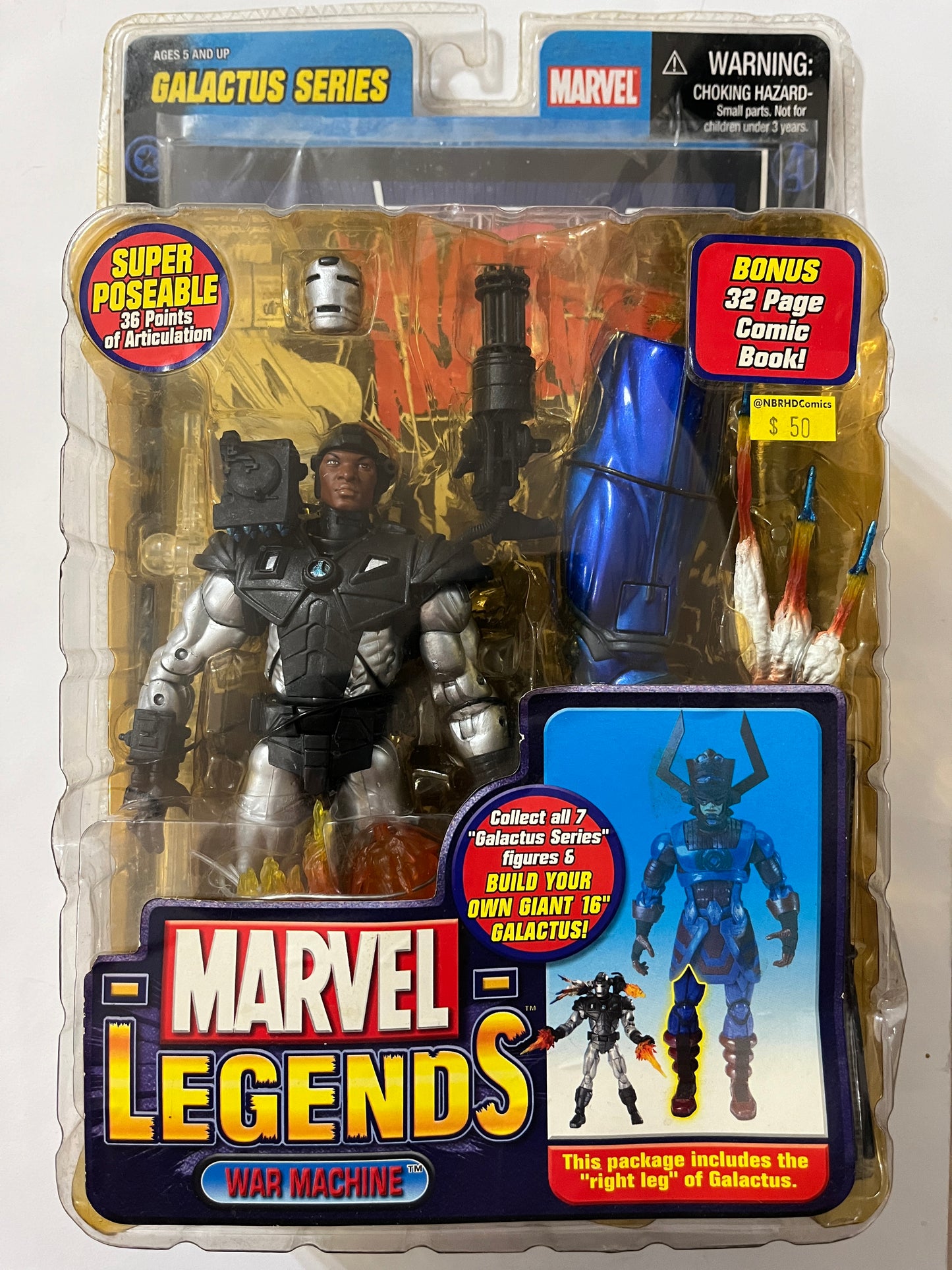 Marvel Legends Galactus Series: War Machine Figure