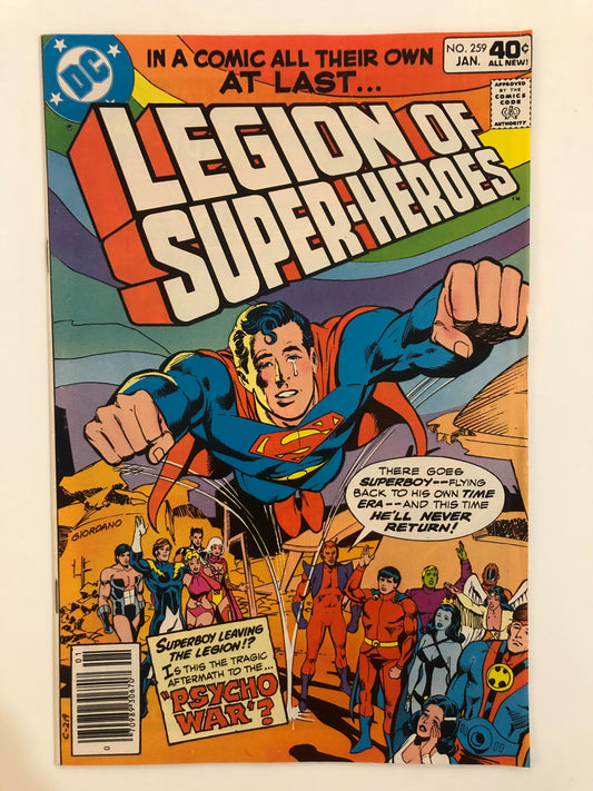 Legion of Super-Heroes #259