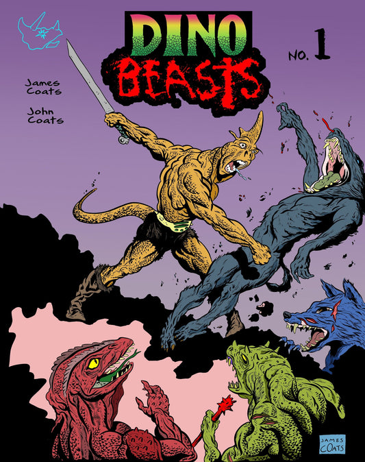 Dino Beasts 1 by James & John Coats