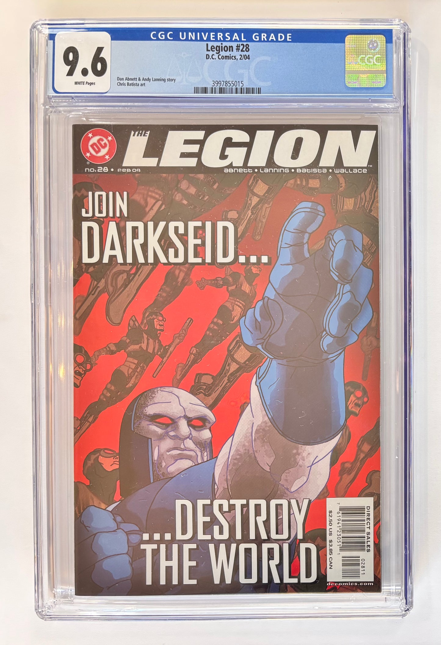 Legion #28 (2004) CGC Graded 9.6