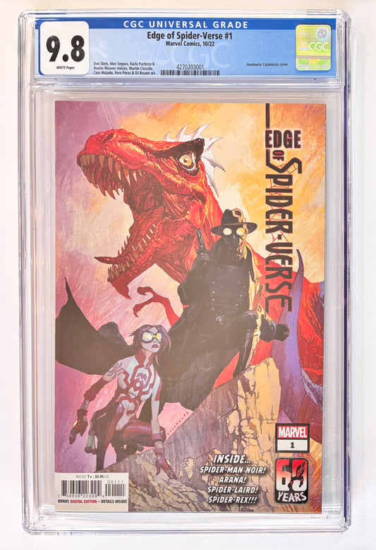 Edge of Spider-Verse #1 (2022) CGC Graded 9.8