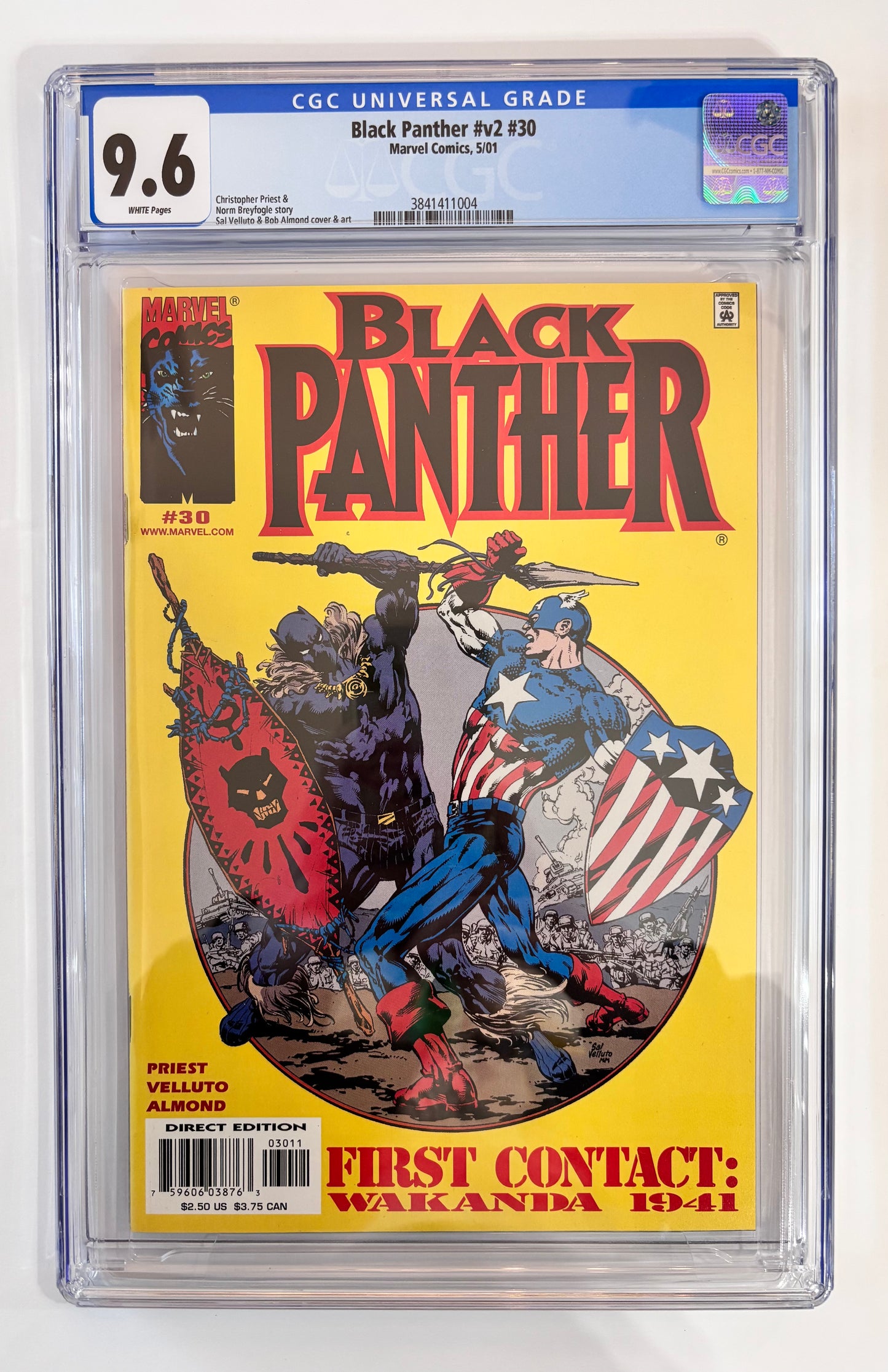 Black Panther #30 (2001) CGC Graded 9.6