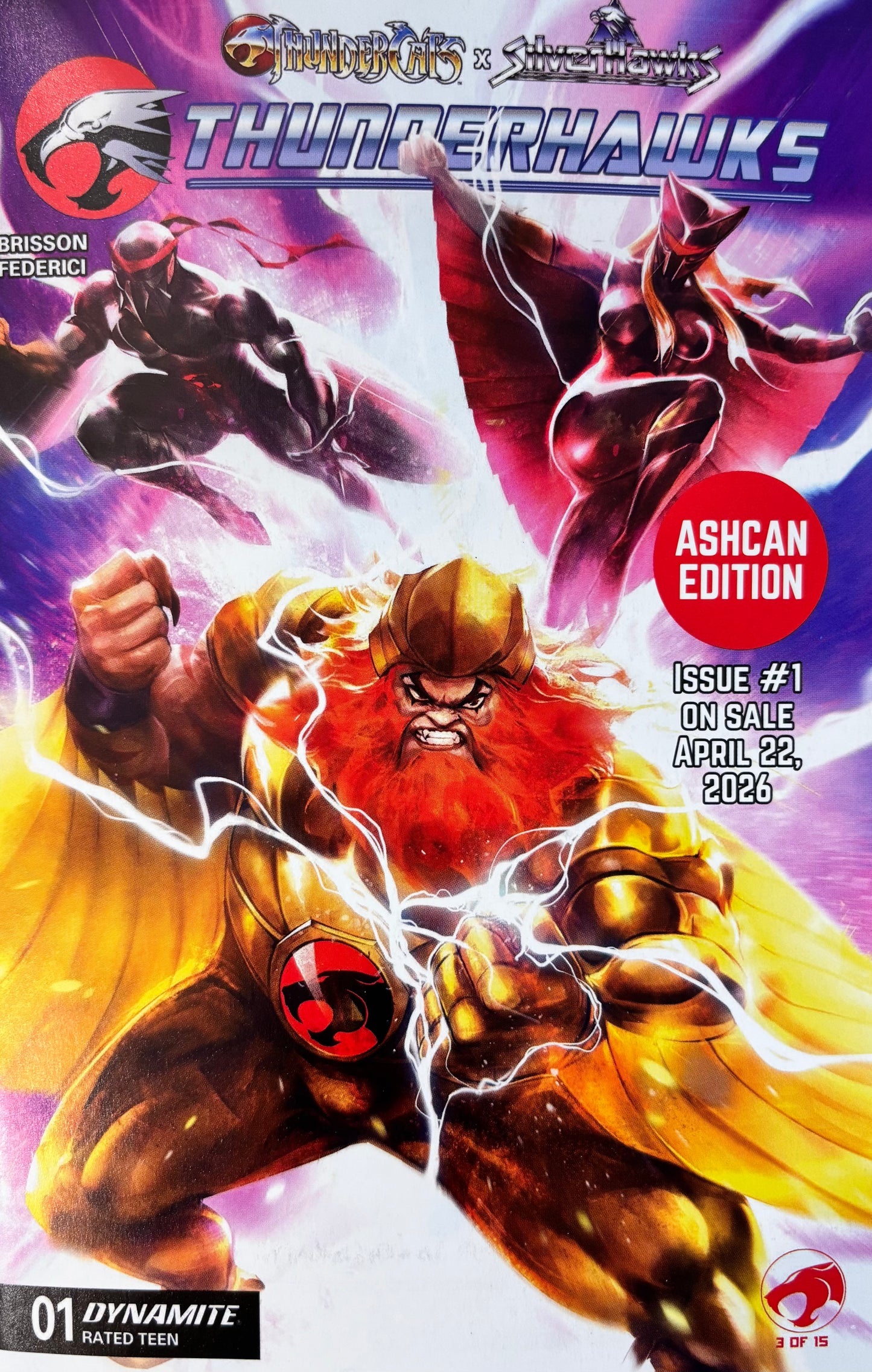 Thundercats X Silverhawks Thunderhawks #1 Ashcan Promo
