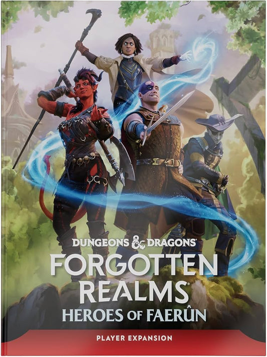 Dungeons & Dragons Forgotten Realms Heroes of Faerun Player Expansion Hardcover