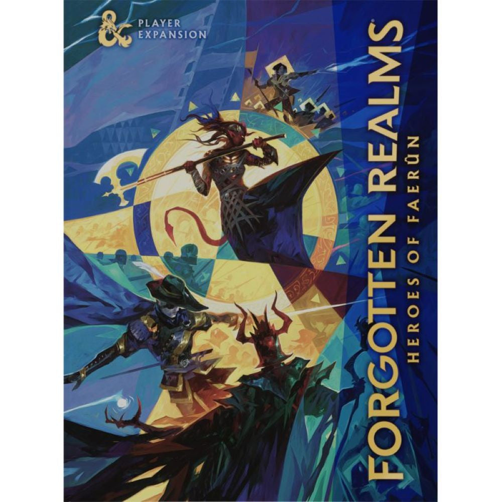 Dungeons & Dragons Forgotten Realms Heroes of Faerun Player Expansion Hardcover (Alternate Cover)