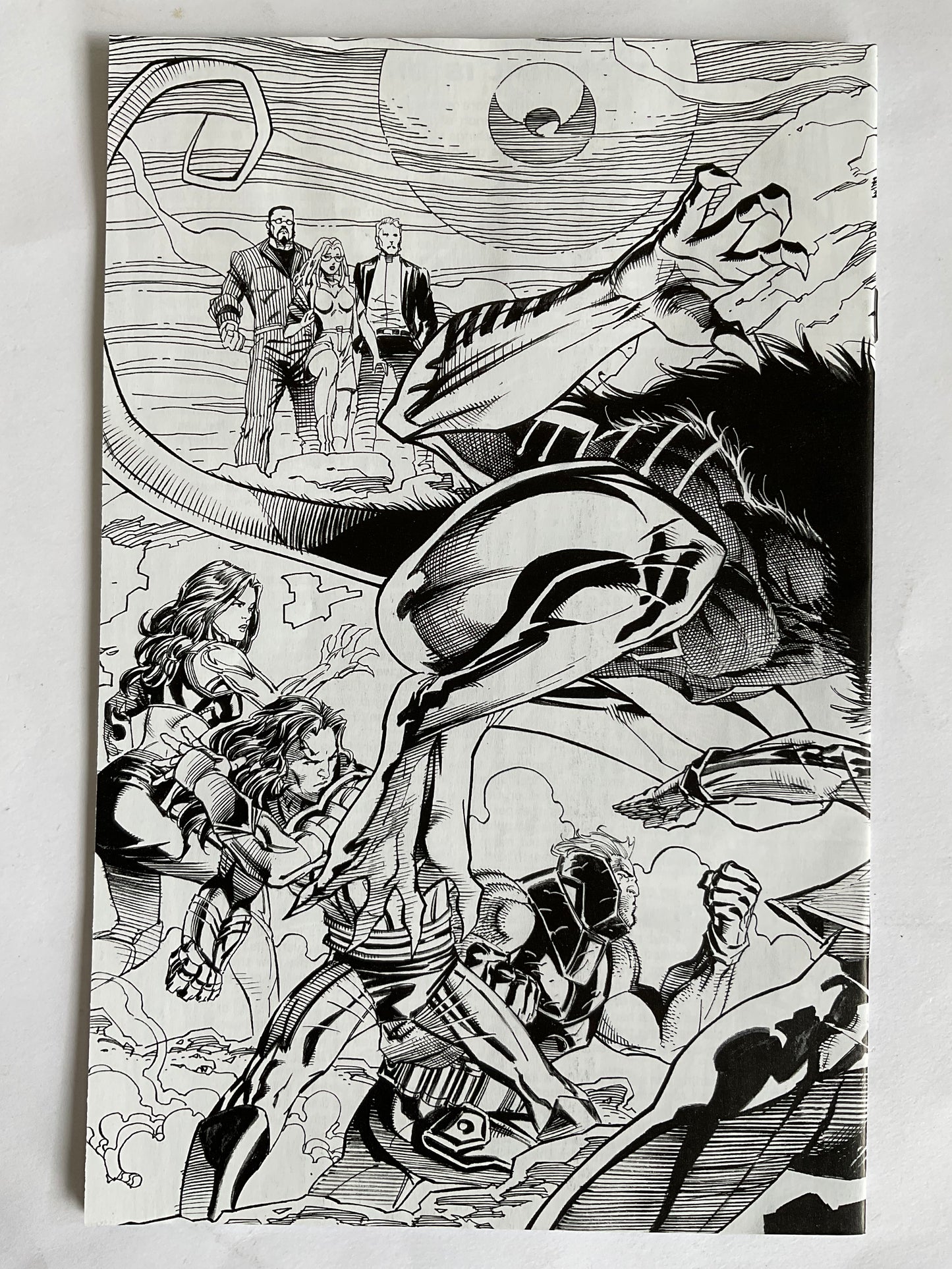 Terminal Comics Pro Preview - Connecting Wrap-around Cover