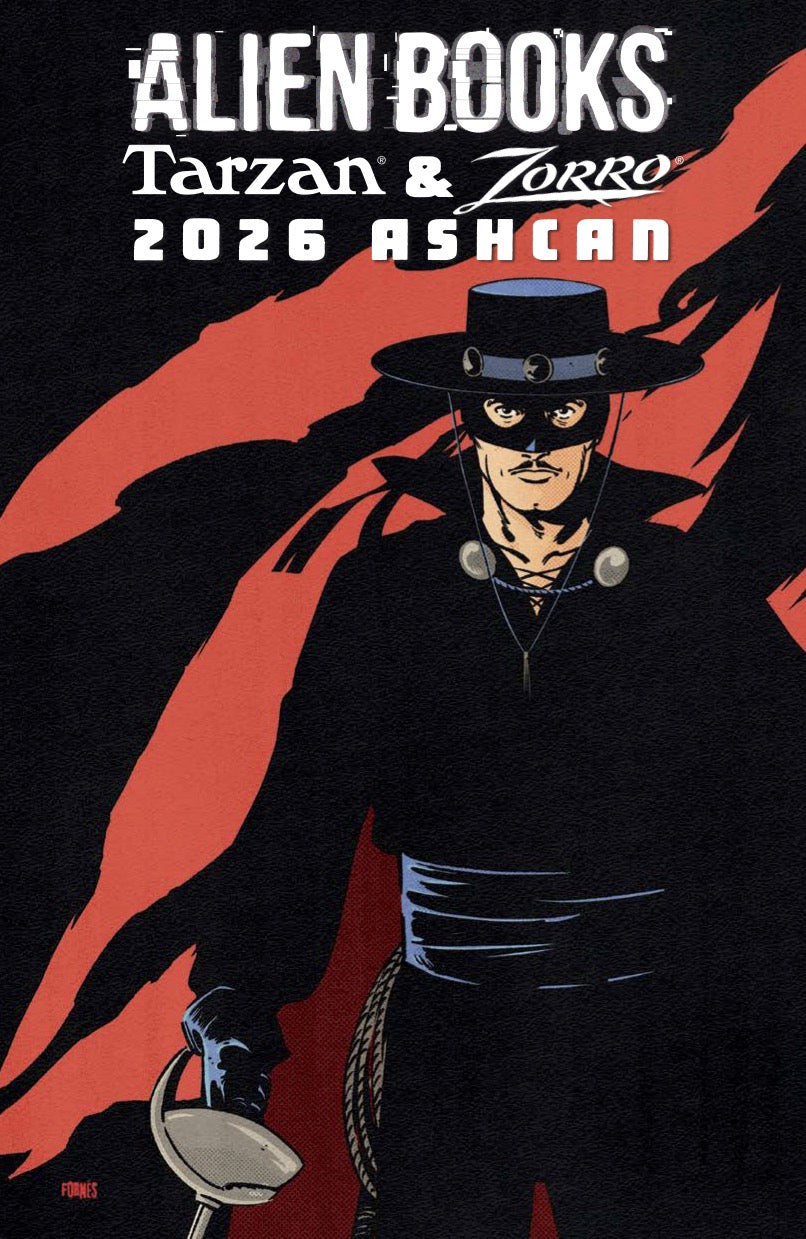 Alien Books Tarzan and Zorro 2026 Ashcan