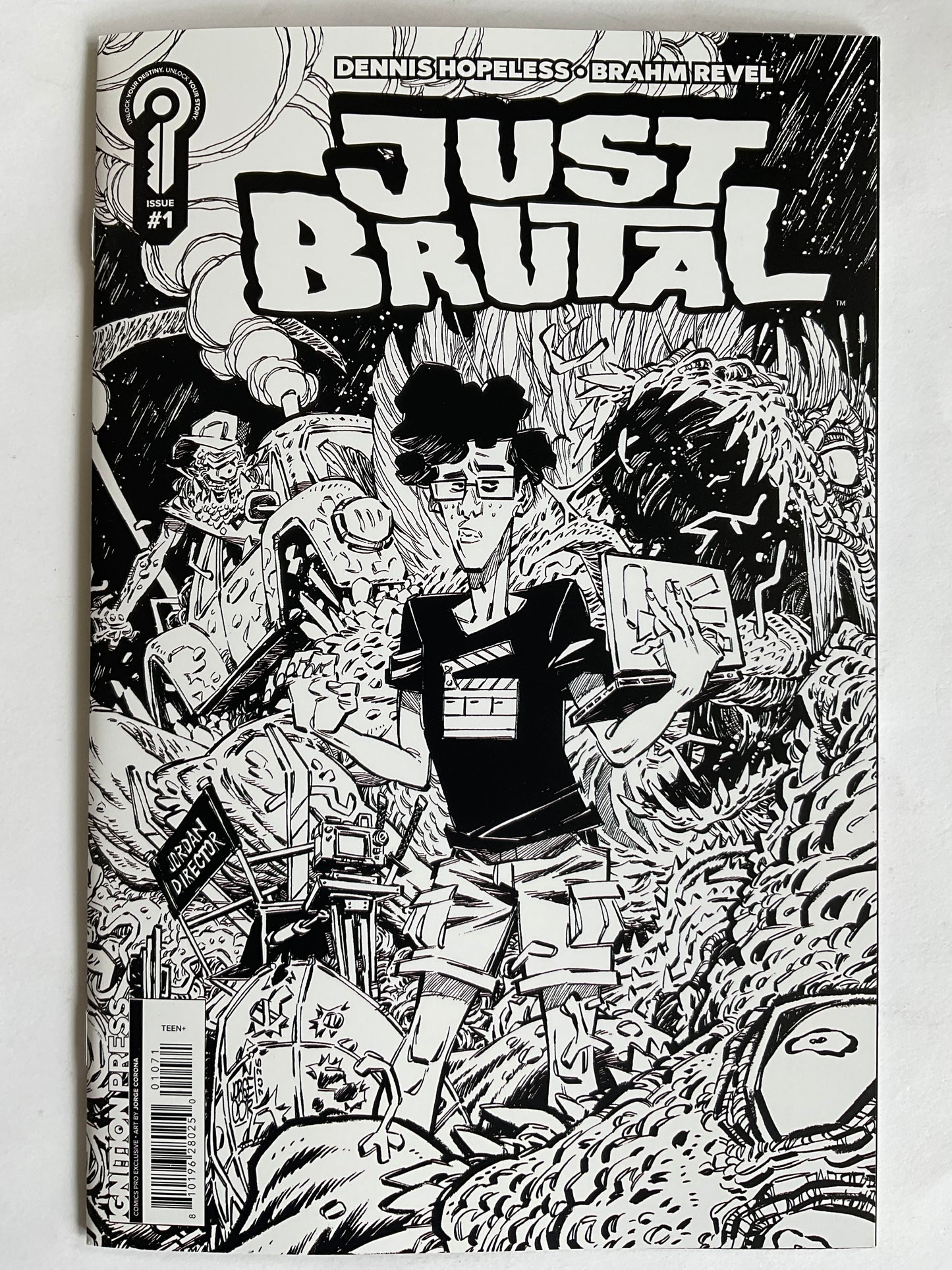 Just Brutal #1 Comics Pro Exclusive Cover [SIGNED]