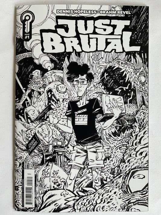 Just Brutal #1 Comics Pro Exclusive Cover [SIGNED]