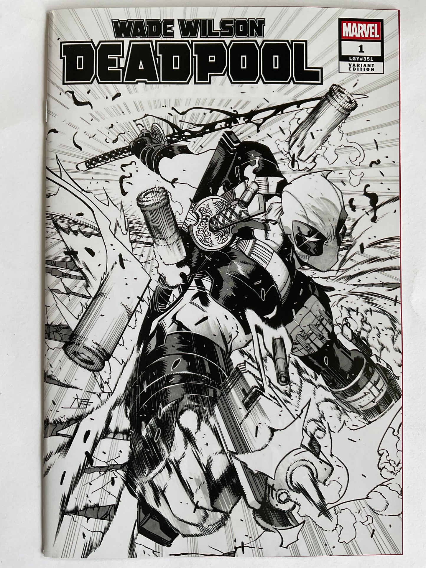 Wade Wilson Deadpool #1 Comics Pro Exclusive Cover