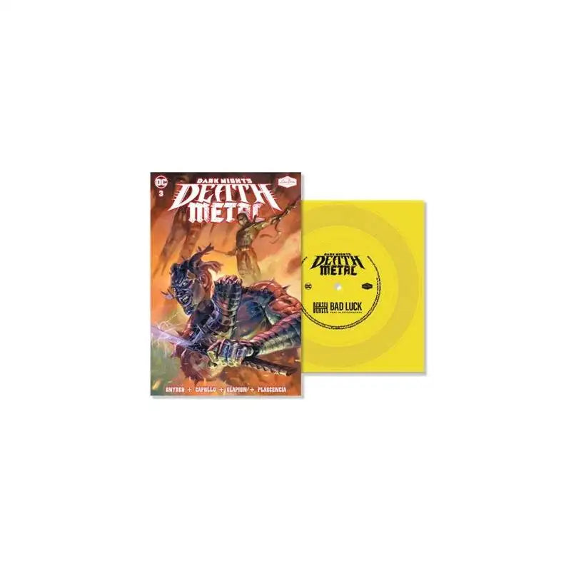 Dark Nights Death Metal #3 (Soundtrack Special Edition Denzel Curry WIth Flexi Single Featuring "Bad Luck")