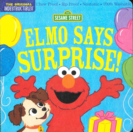 Sesame Street Elmo Says Surprise!