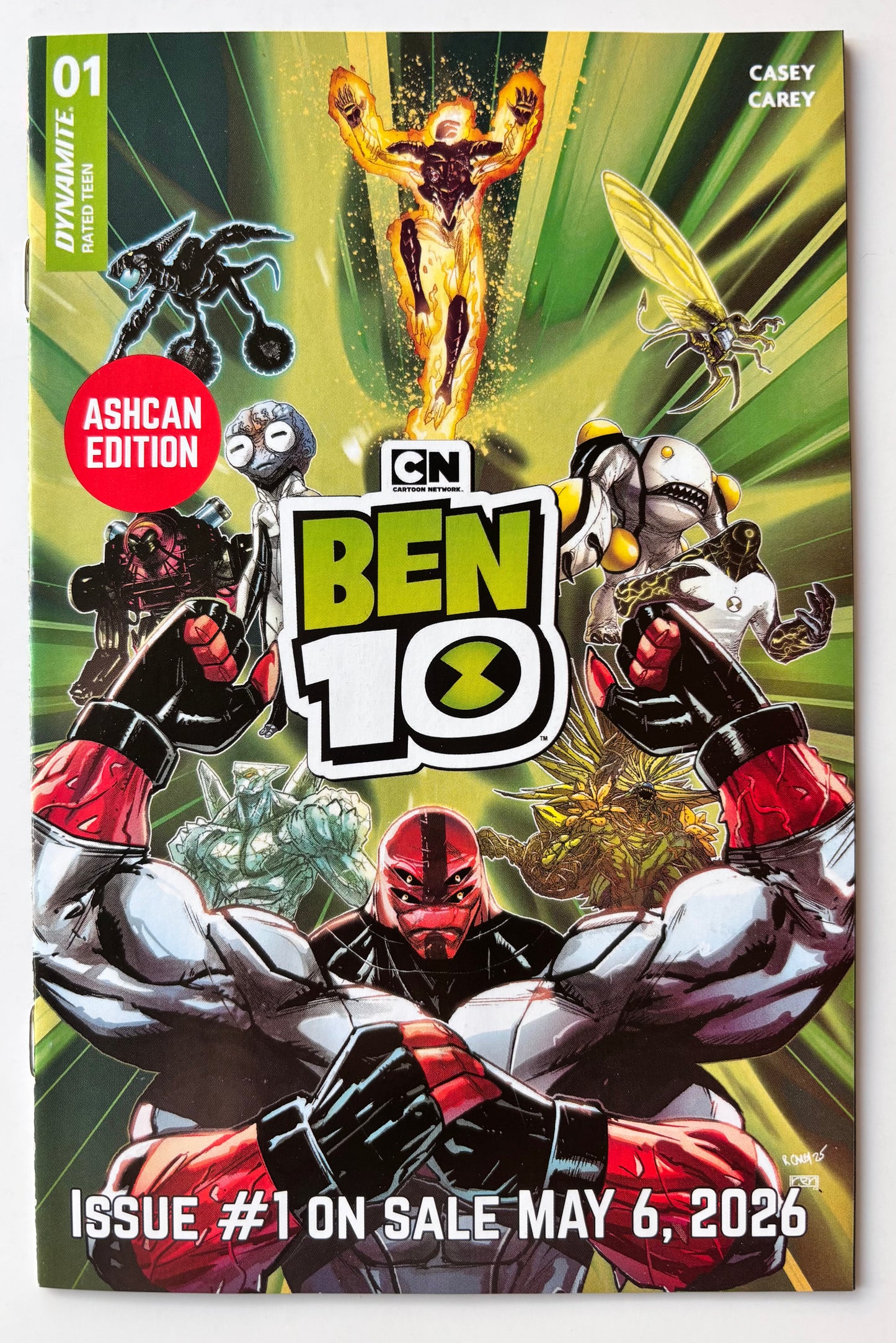 Ben 10 #1 Exclusive Preview Ashcan