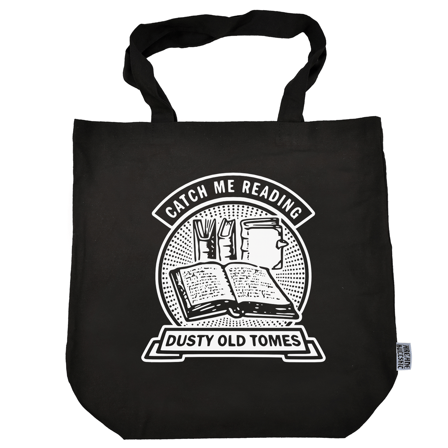 “Dusty Tomes” Jumbo Tote Bag