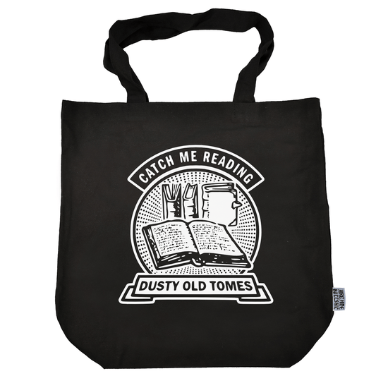 “Dusty Tomes” Jumbo Tote Bag