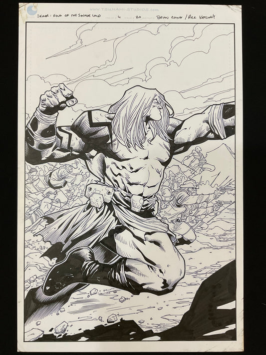 Skaar King of the Savage Land - Original Art Issue #4 Page #20