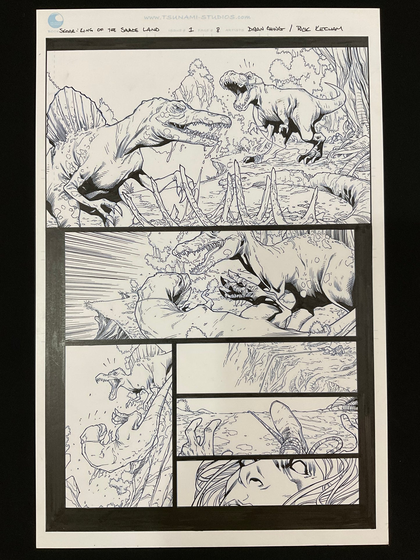 Skaar King of the Savage Land - Original Art Issue #1 Page #8