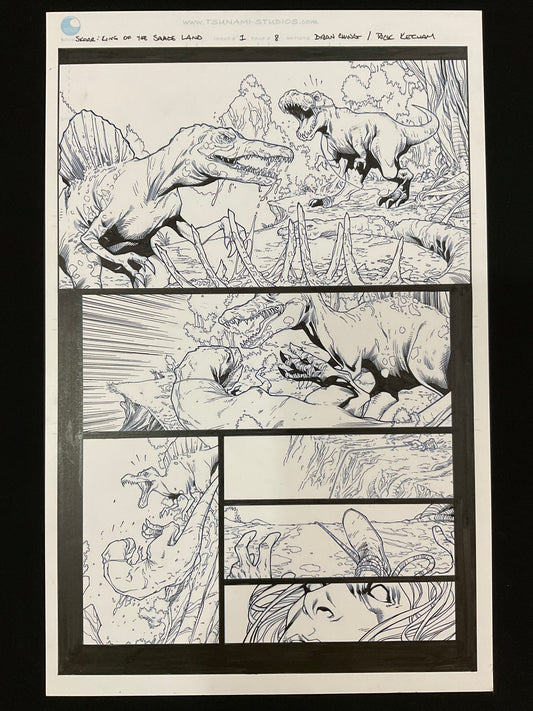 Skaar King of the Savage Land - Original Art Issue #1 Page #8