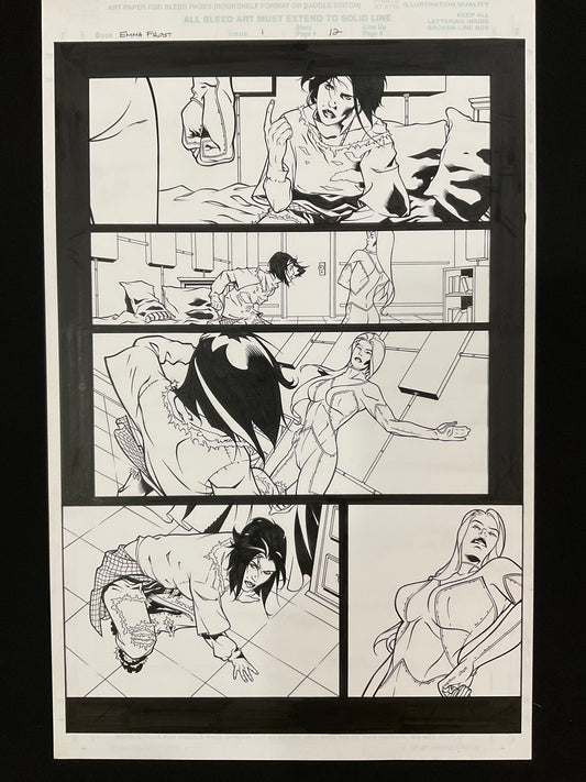 Emma Frost - Original Art Issue #1 Page 12