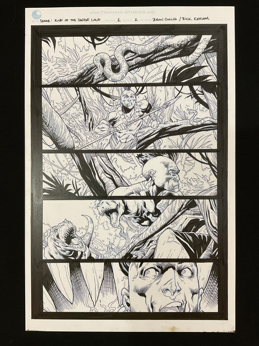 Skaar King of the Savage Land - Original Art Issue #1 Page #1